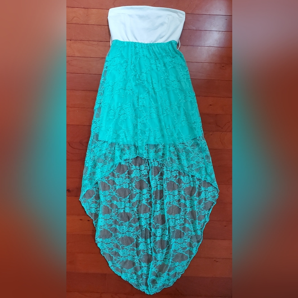 French Atmosphere Strapless Dress Size Medium